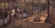 John William Waterhouse A Naiad oil painting picture wholesale